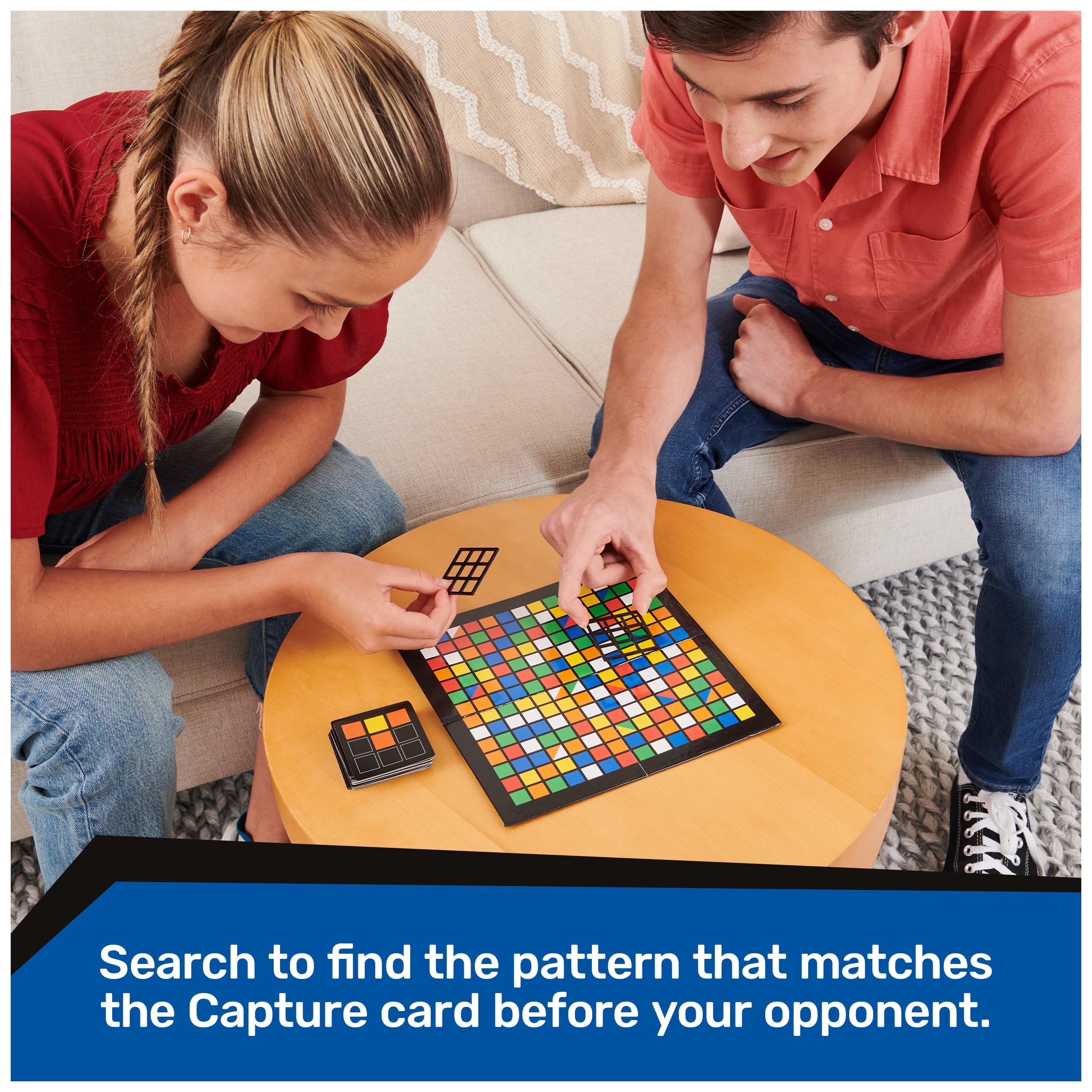 Foto 3 pulgar | Juego De Mesa Rubik's Capture Pack & Go Travel Edition - Venta Internacional.