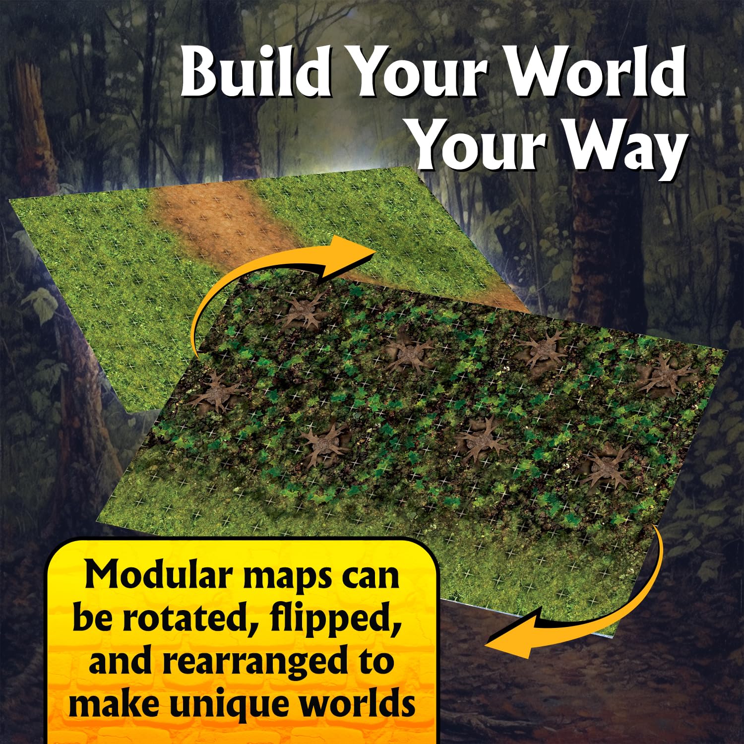 Foto 4 pulgar | Mapas Rpg Modulares Arcknight The Wild Outdoors Juegos De Rol - Venta Internacional.