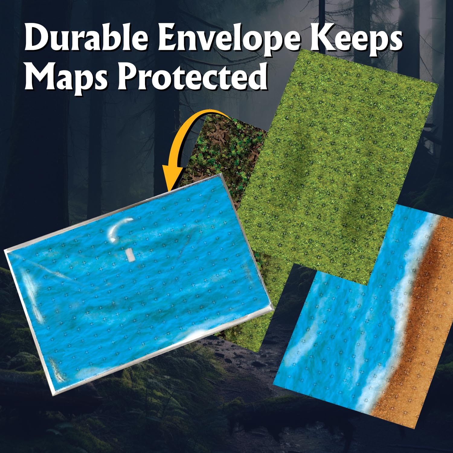 Foto 8 pulgar | Mapas Rpg Modulares Arcknight The Wild Outdoors Juegos De Rol - Venta Internacional.