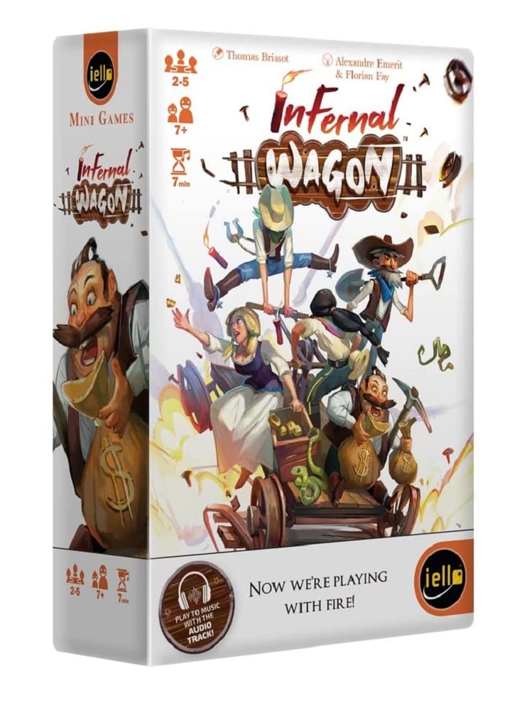 Foto 2 pulgar | Juego De Grupo Iello Infernal Wagon: Objetivos Completos Para Mayores De 7 Años - Venta Internacional.