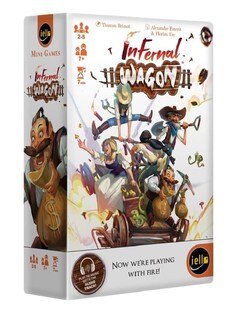 Foto 1 | Juego De Grupo Iello Infernal Wagon: Objetivos Completos Para Mayores De 7 Años - Venta Internacional.