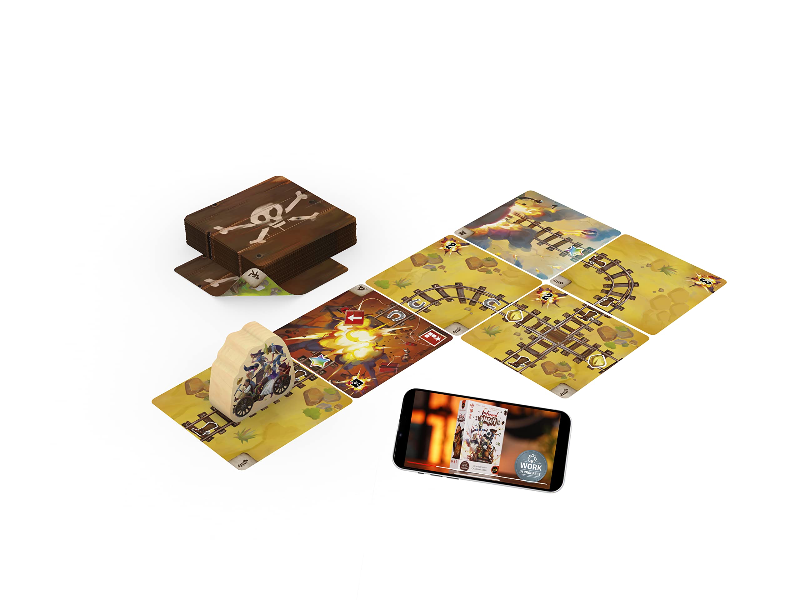 Foto 3 pulgar | Juego De Grupo Iello Infernal Wagon: Objetivos Completos Para Mayores De 7 Años - Venta Internacional.