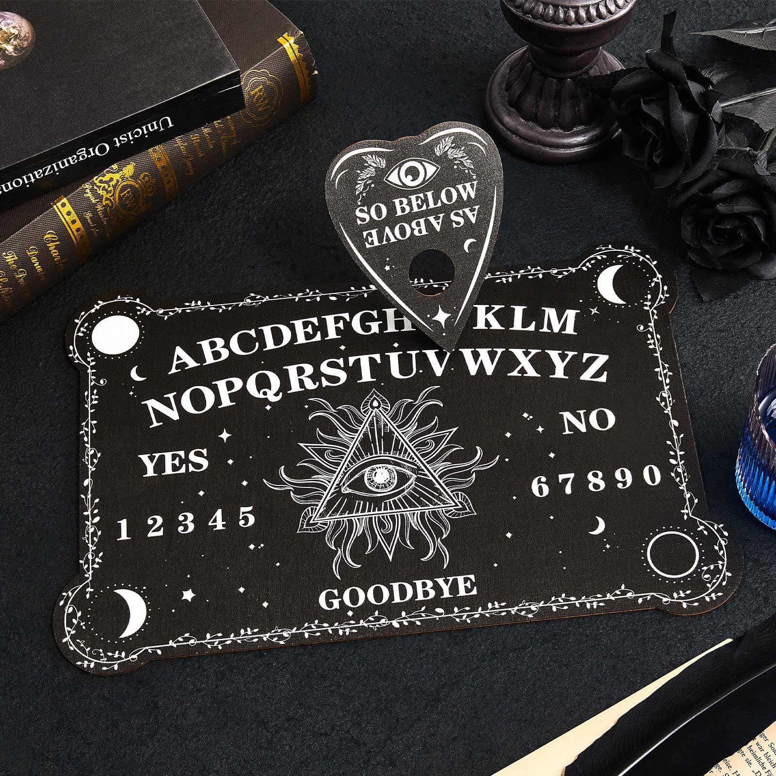 Foto 6 | Set De Mesa De Adivinación Sumind Pendulum Dowsing Con Planchette - Venta Internacional.