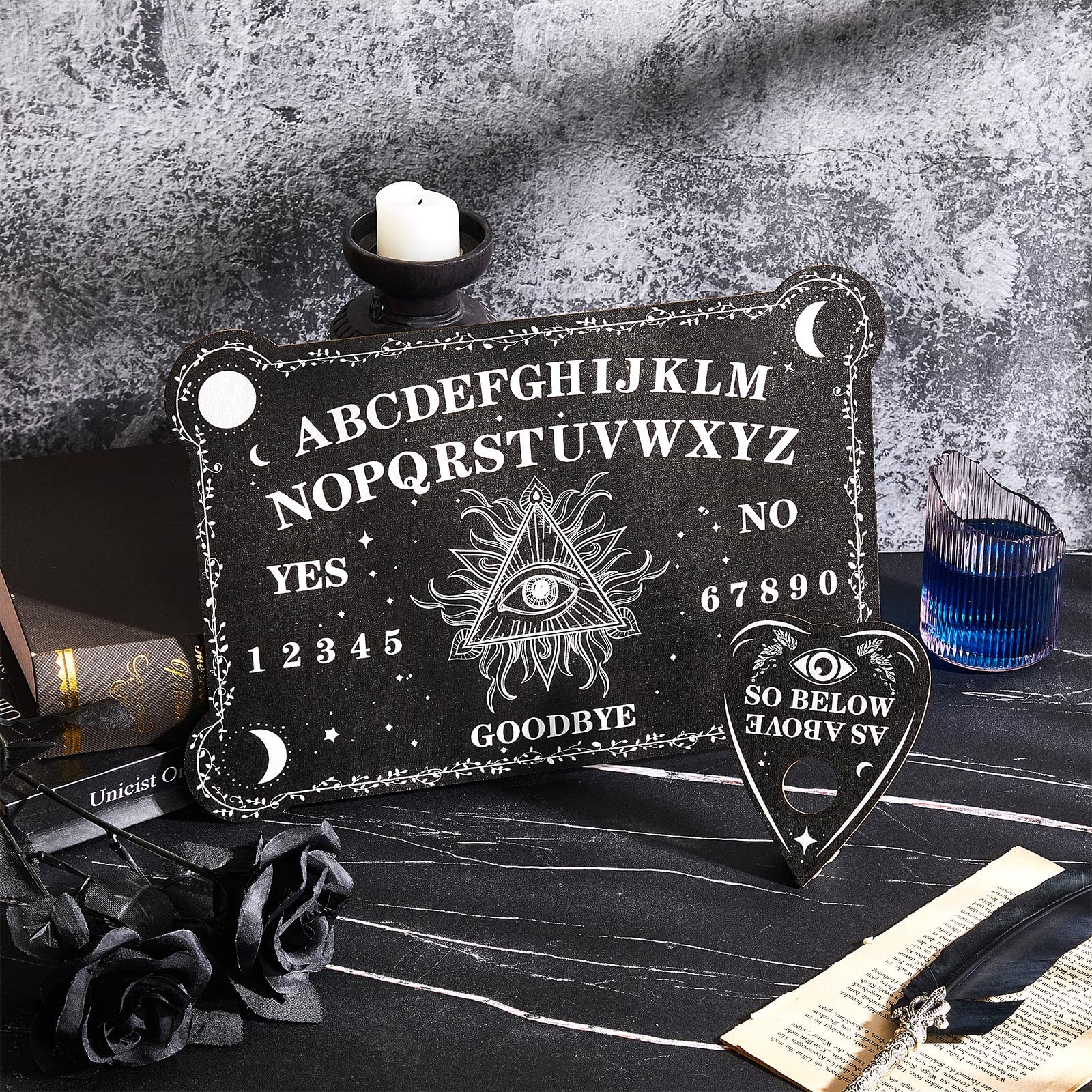 Foto 7 | Set De Mesa De Adivinación Sumind Pendulum Dowsing Con Planchette - Venta Internacional.