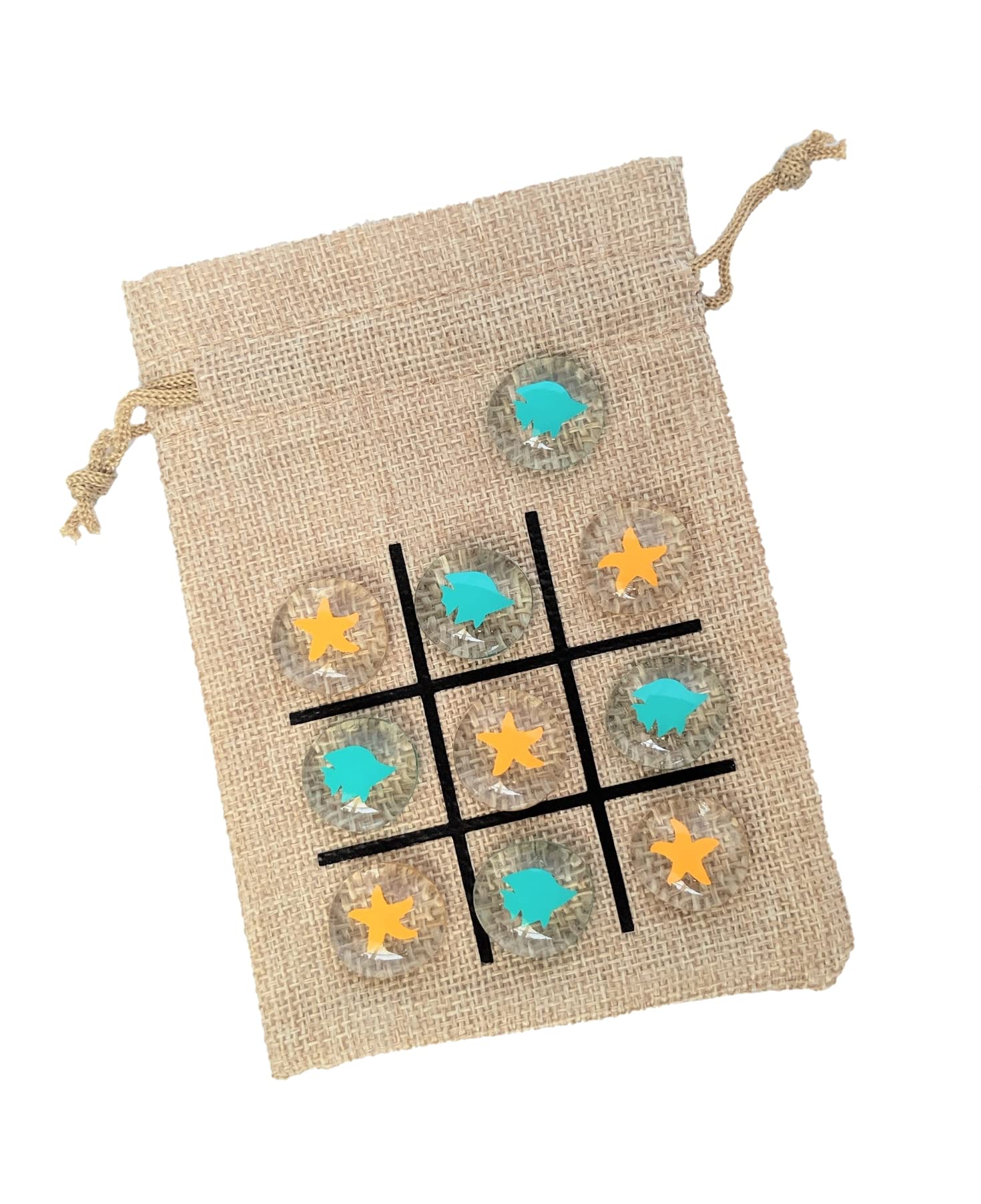 Extensor De Peces Tic Tac Toe, Regalo Con Temática De Playa - Venta Internacional.