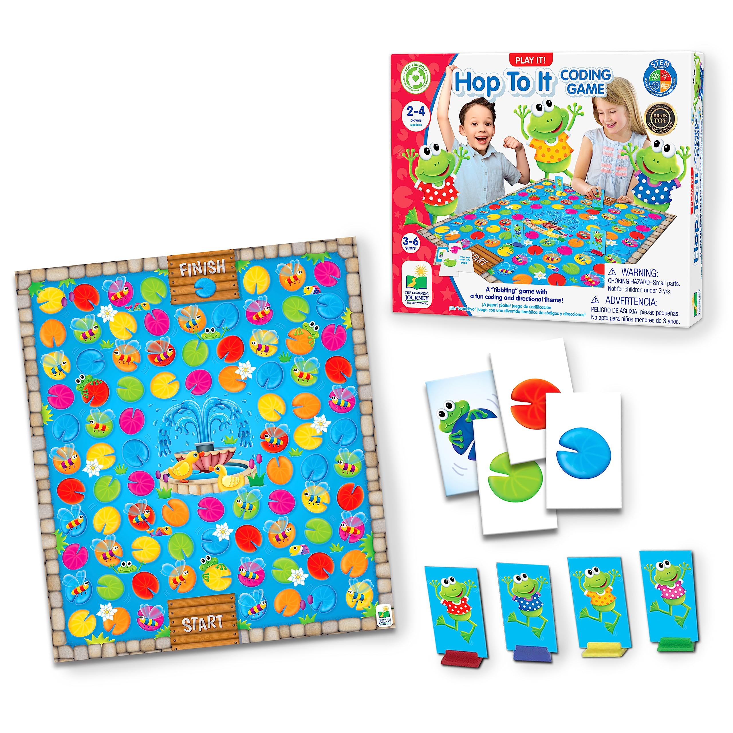 Foto 2 pulgar | Juego De Codificación The Learning Journey ¡juega! Hop To It Para Niños Mayores De 3 Años - Venta Internacional.