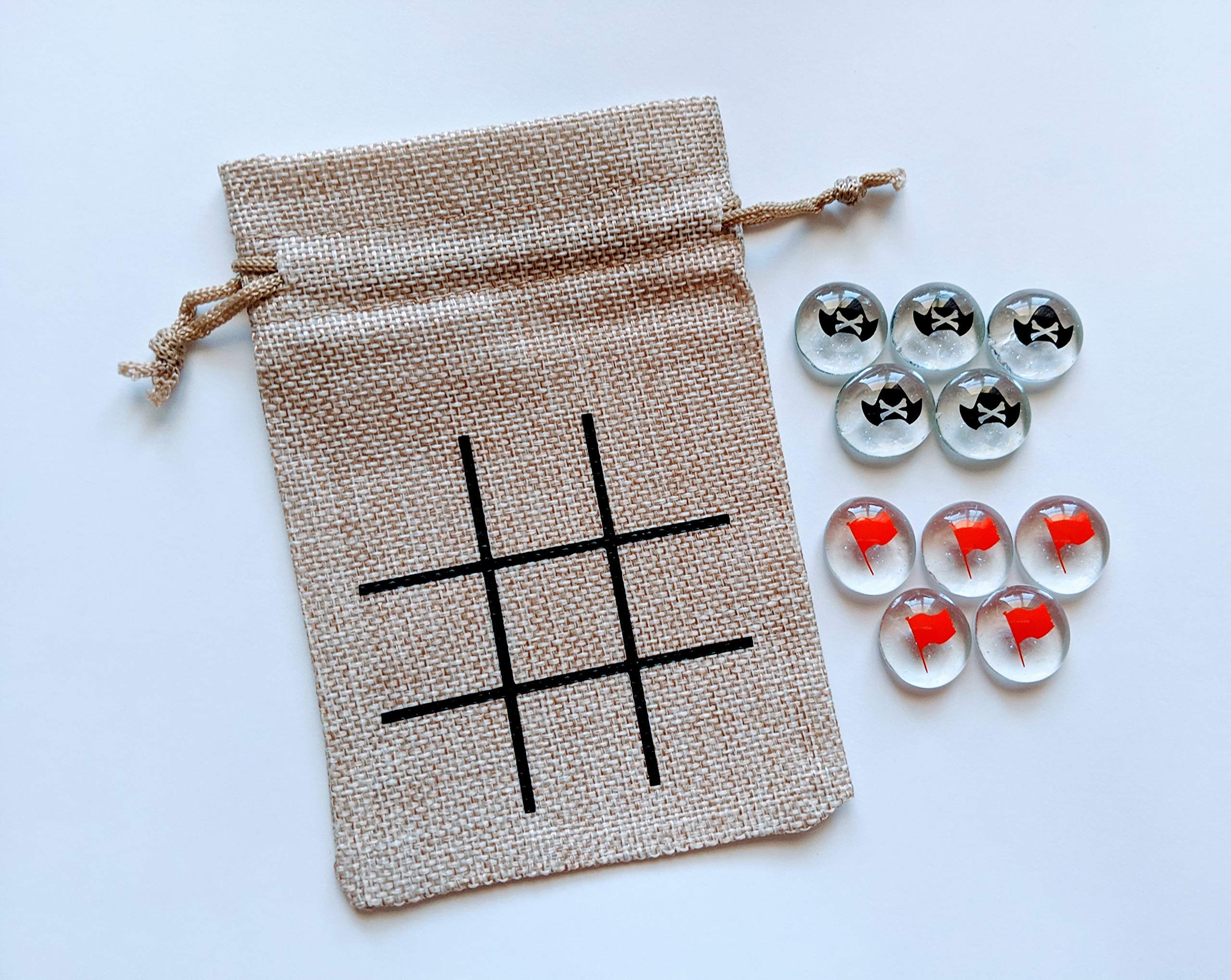 Foto 2 | Extensor De Peces Tic Tac Toe Game, Regalo De Cumpleaños Con Temática Pirata - Venta Internacional.