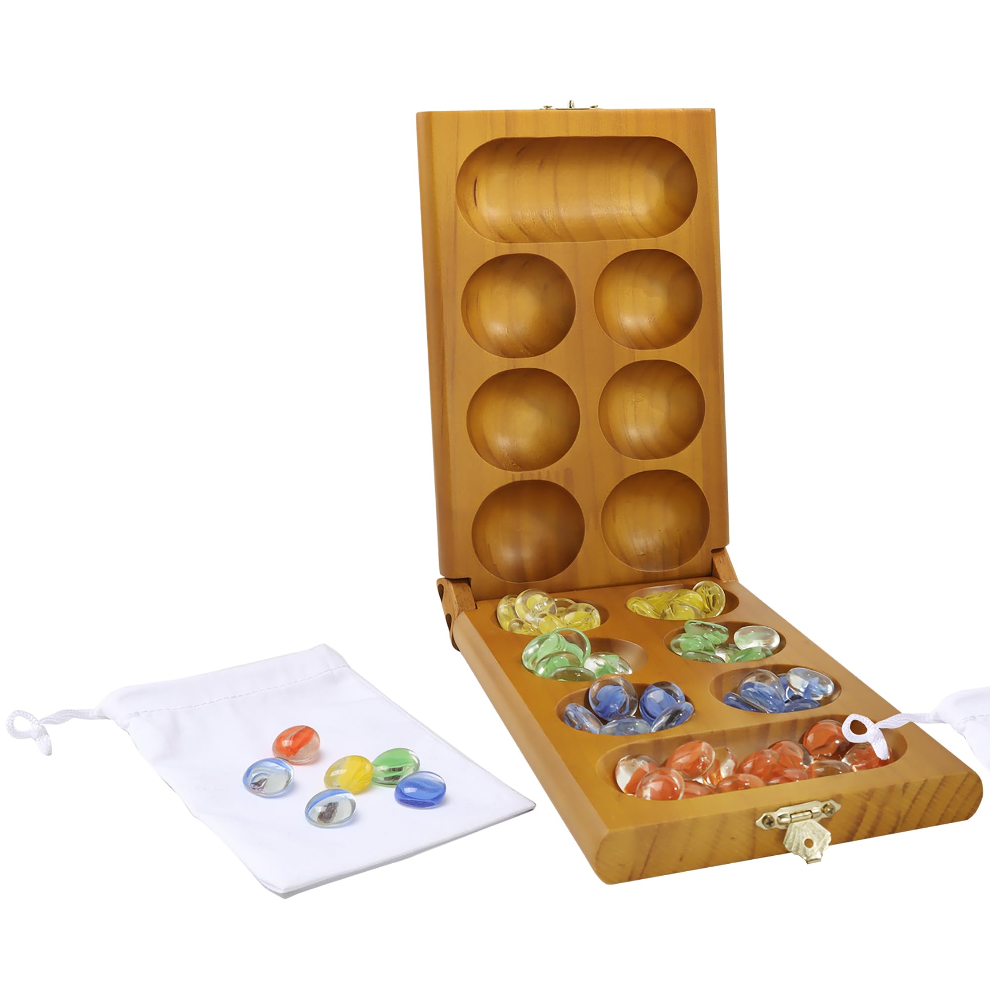 Foto 2 pulgar | Juego De Mesa Mancala Gse Games & Sports Expert, Plegable, Roble - Venta Internacional.