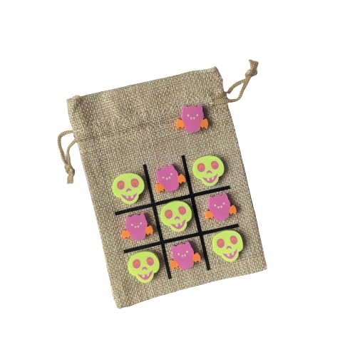 Foto 2 pulgar | Juego Tic Tac Toe, Regalo De Halloween Para Niños Con Minigomas De Borrar - Venta Internacional.