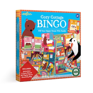 Foto 1 | Juego De Bingo Eeboo Cozy Cottage Para Niños Mayores De 3 Años - Venta Internacional.