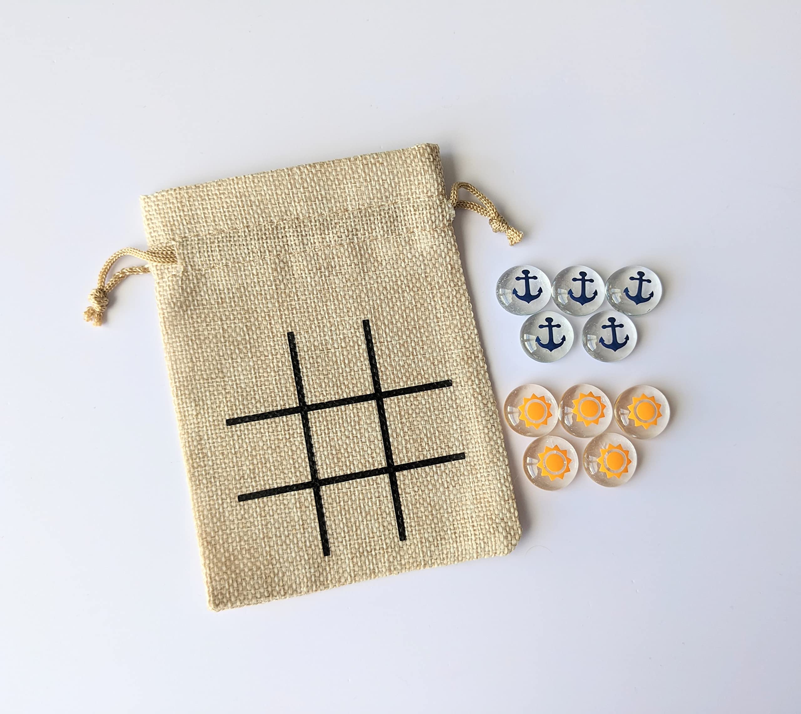 Foto 2 | Extensor De Peces Tic Tac Toe, Regalo, Diseño De Sol Y Ancla - Venta Internacional.