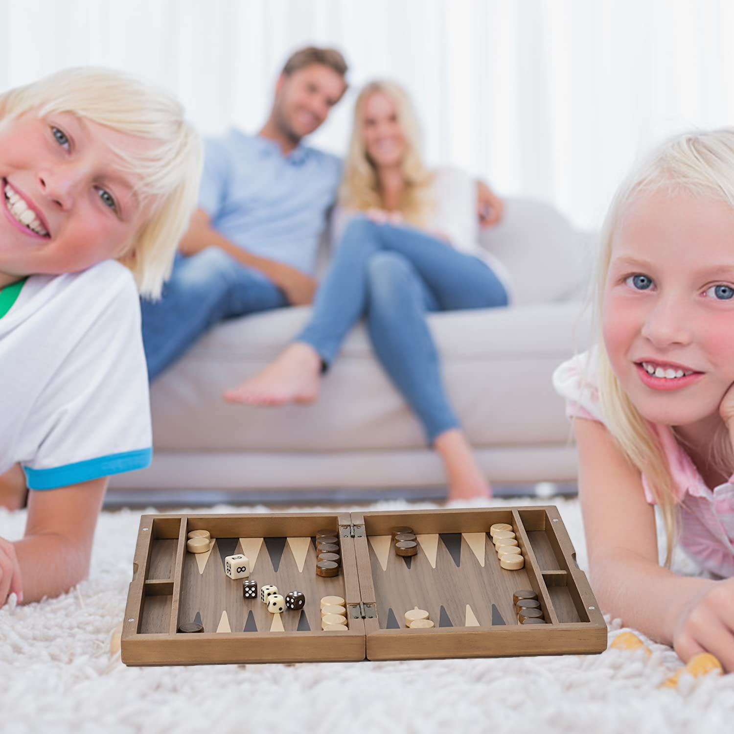 Foto 6 | Set De Juego De Mesa De Backgammon Gse Games & Sports Expert - Venta Internacional.