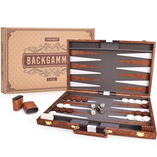 Foto 1 | Set De Backgammon Amerous Classic De 18 Pulgadas- Venta Internacional