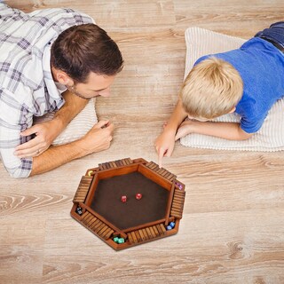 Foto 6 | Juego De Mesa Juegoal Wooden Shut The Box Dice Game 1-6 Jugadores - Venta Internacional.