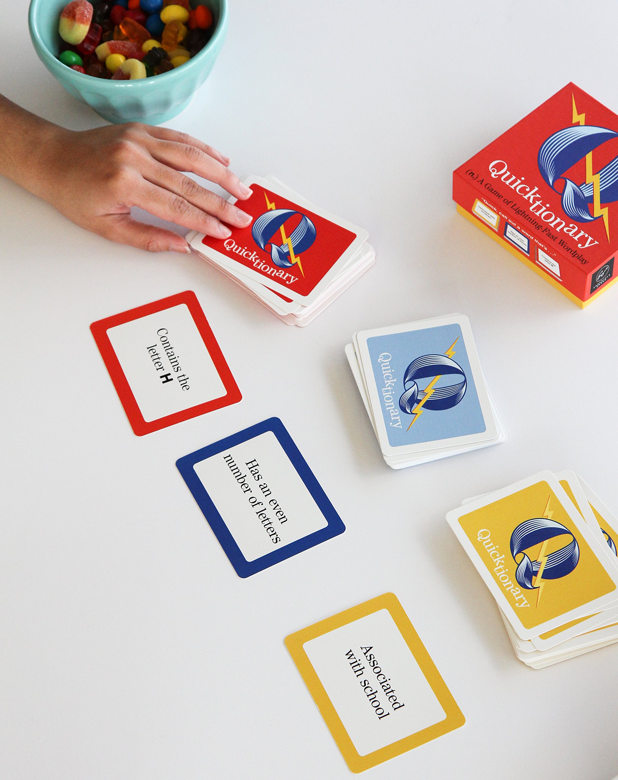 Foto 4 pulgar | Juego de Palabras Rápido Chronicle Books Quicktionary - Venta Internacional