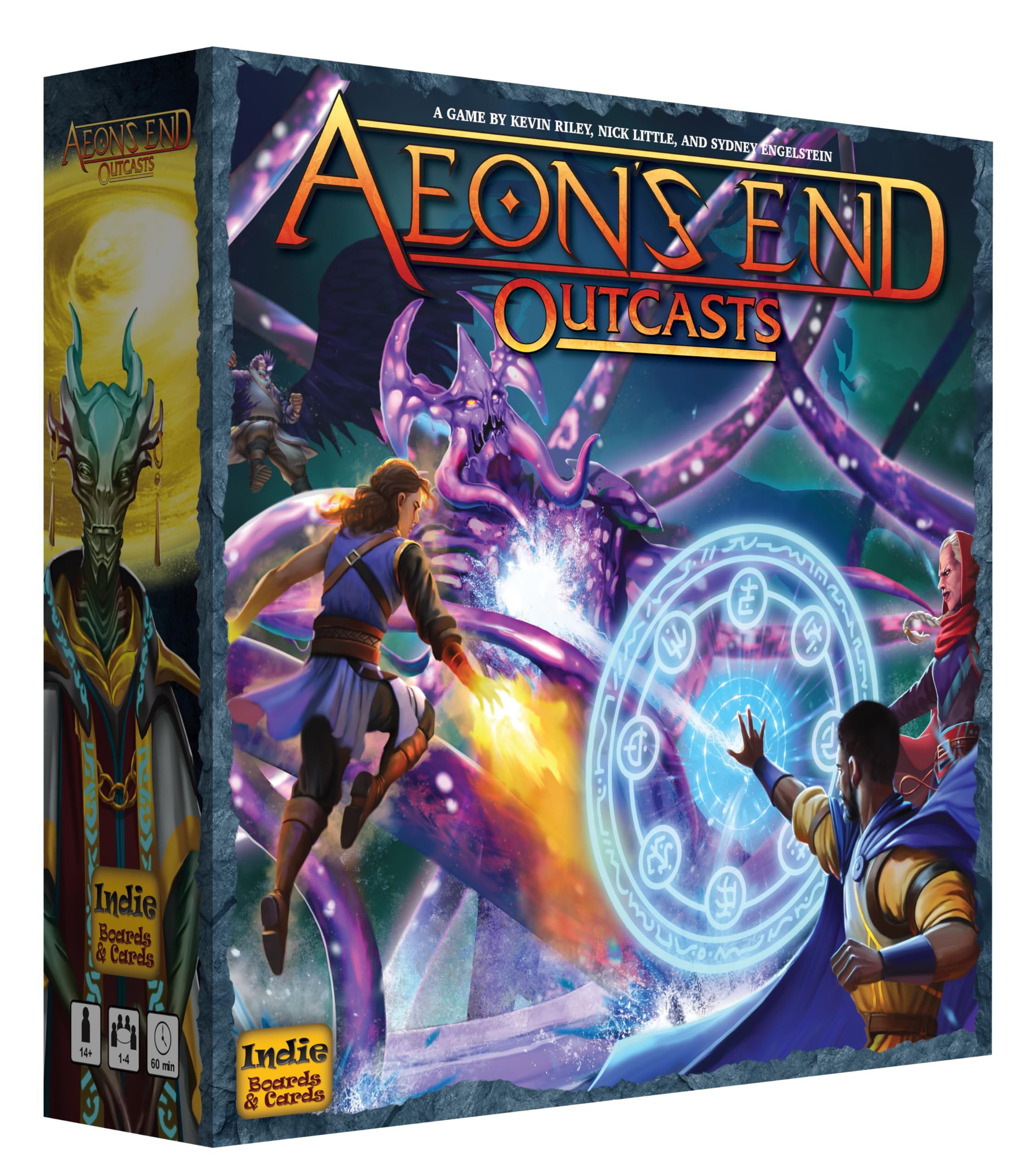 Foto 2 pulgar | Juego de Mesa Indie Tableros y Cartas Aeon's End Outcasts Blue - Venta Internacional