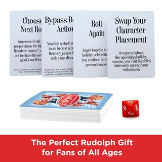 Foto 4 | Juego de Mesa Aquarius Rudolph The Red-nosed Reindeer para Niños y Adultos - Venta Internacional