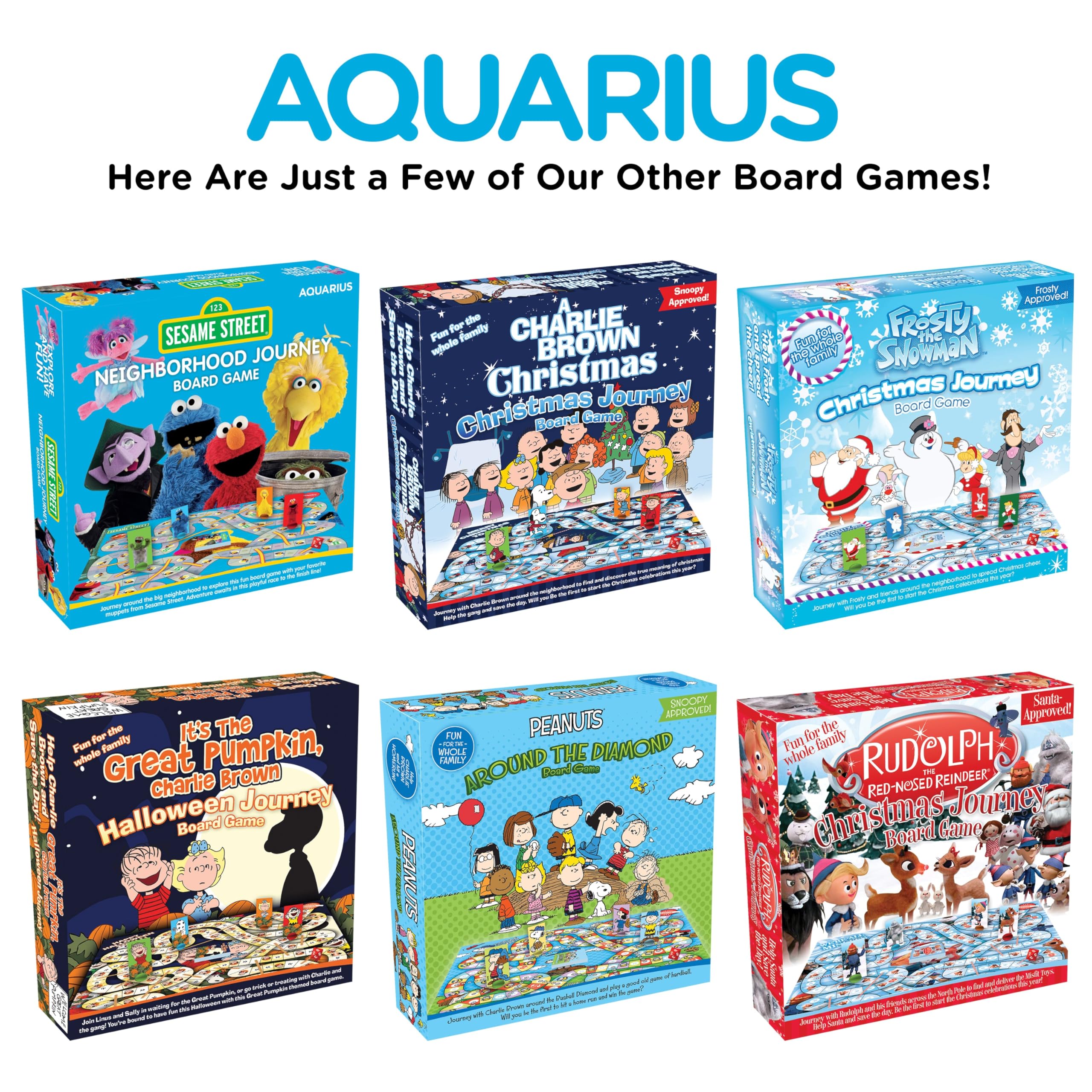 Foto 6 | Juego de Mesa Aquarius Rudolph The Red-nosed Reindeer para Niños y Adultos - Venta Internacional