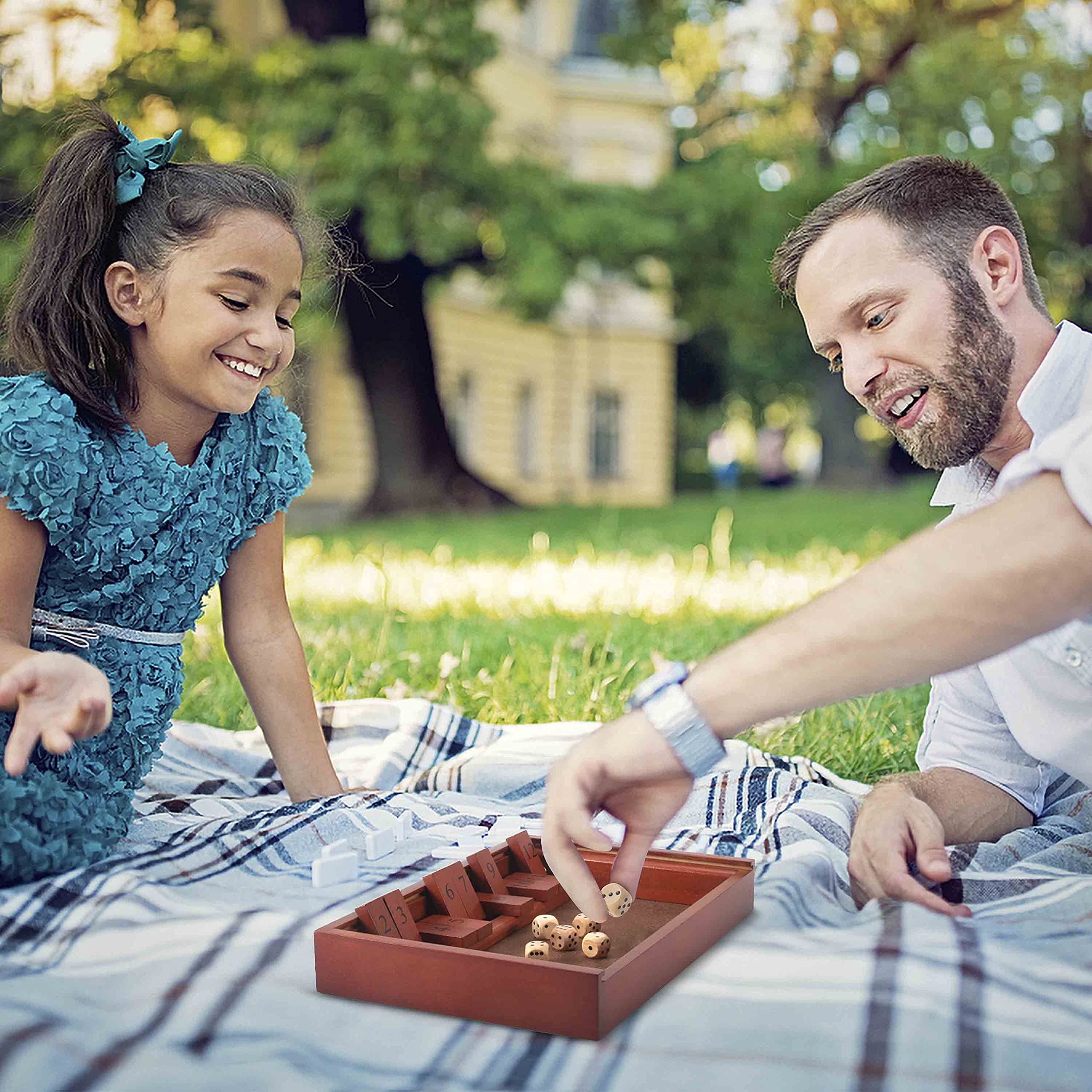 Foto 8 pulgar | Juego De Dados Shut The Box Amerous- Venta Internacional