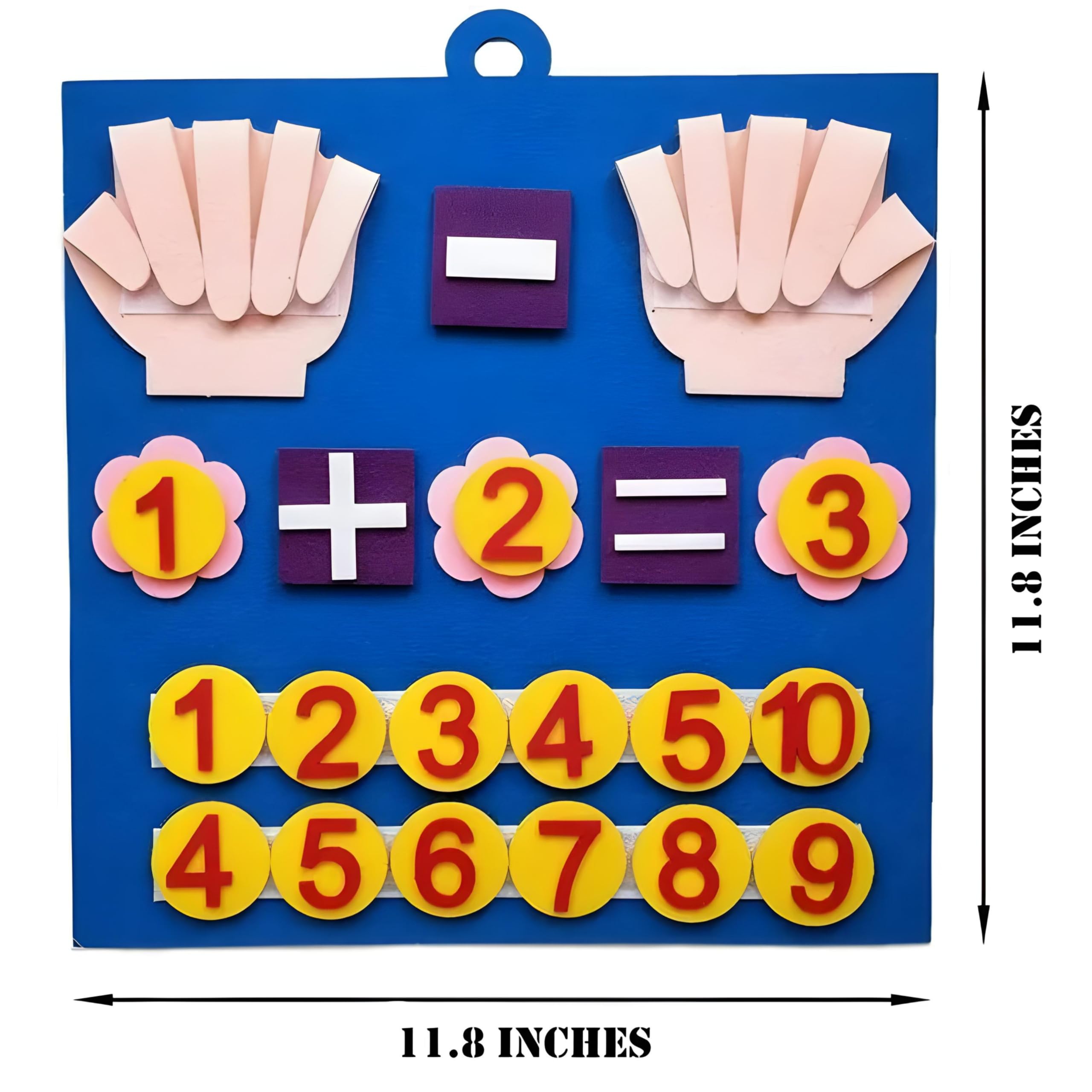 Foto 5 pulgar | Juguetes Matemáticos Montessori Felt Math Board - Venta Internacional