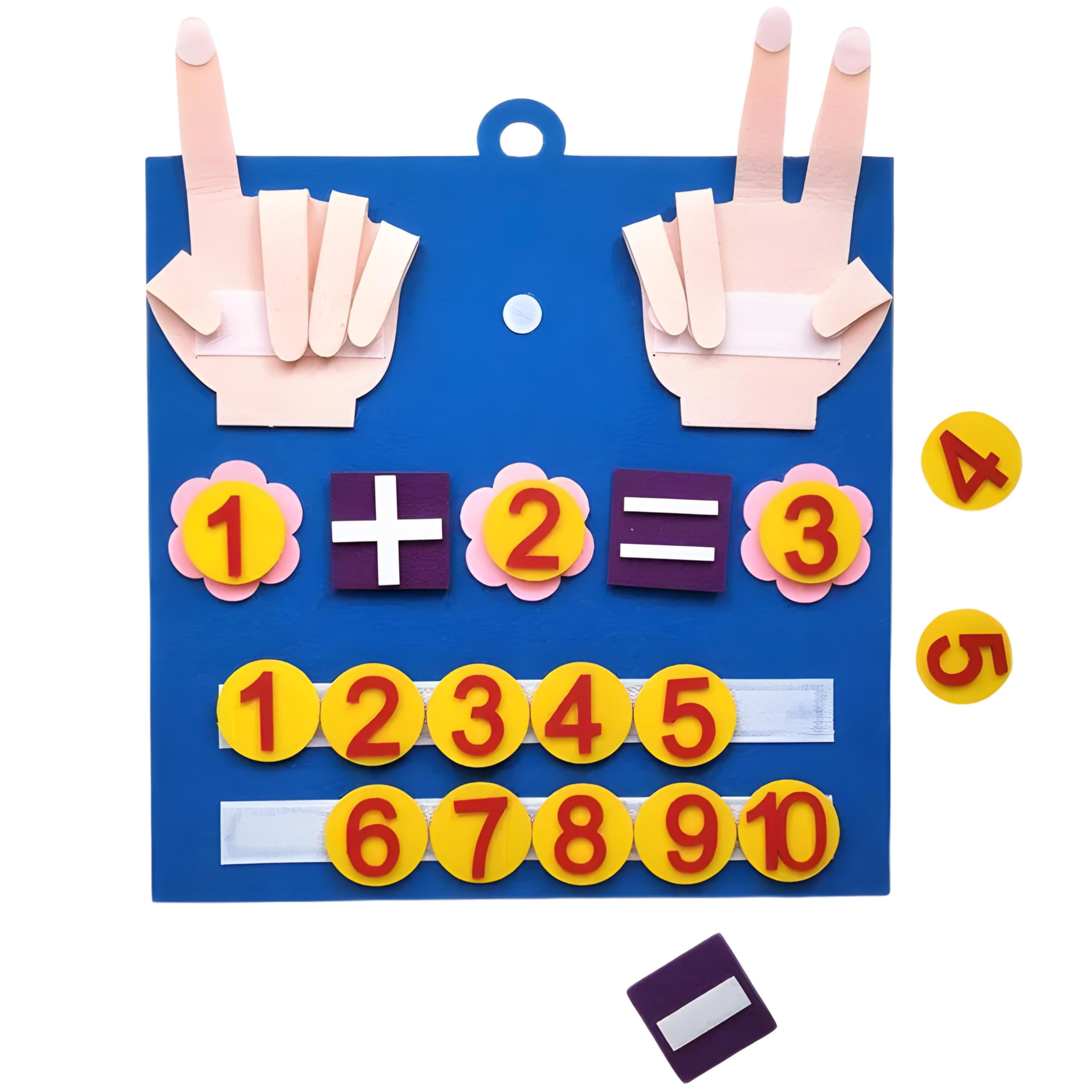 Foto 7 pulgar | Juguetes Matemáticos Montessori Felt Math Board - Venta Internacional