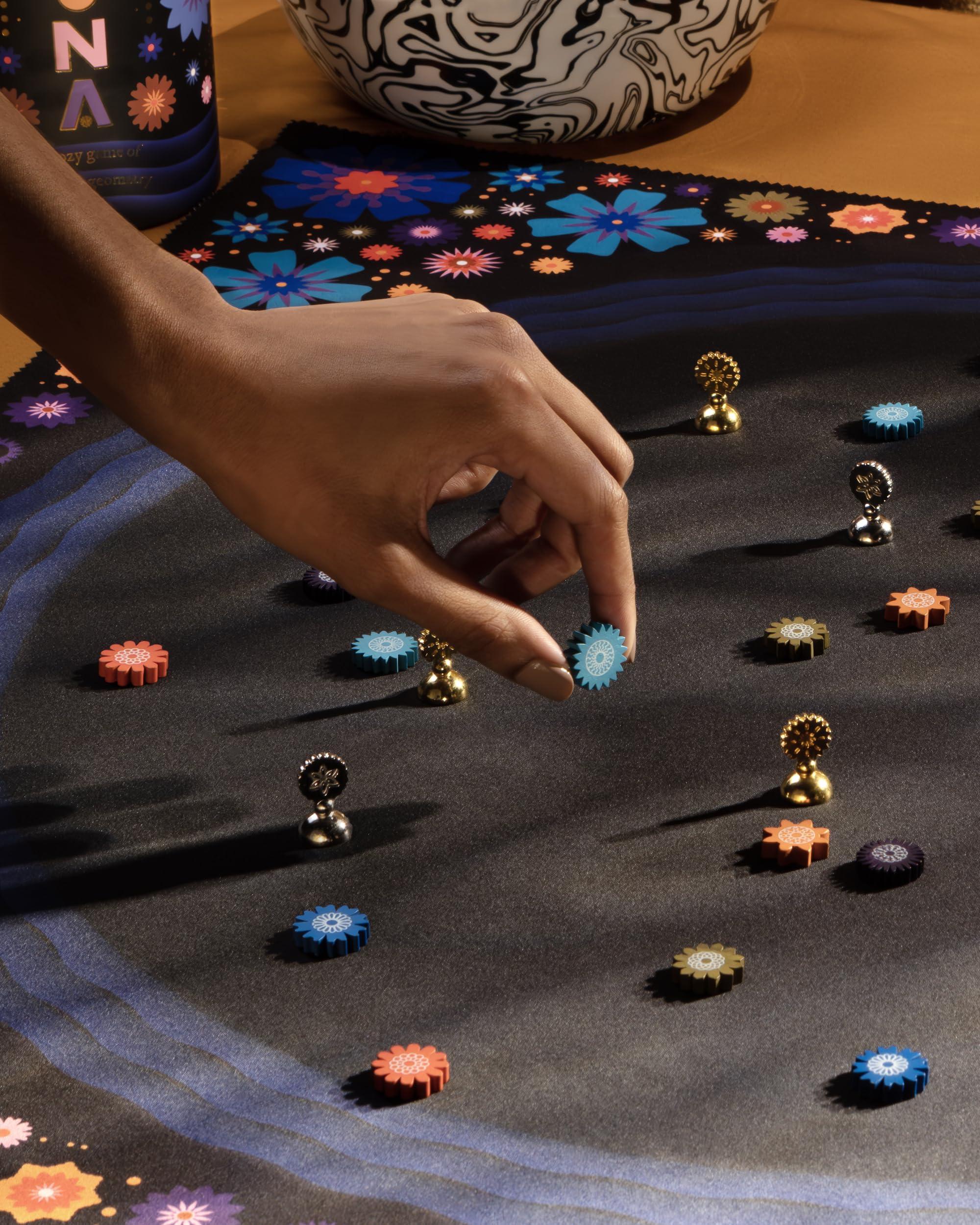 Foto 4 pulgar | Juego CMYK Lacuna Cozy Mystical Geometry con Tapete de Tela para 2 Jugadores - Venta Internacional
