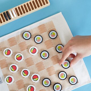 Foto 2 | Juego de Mesa Balvi Damakis Checkers Sushi Roll Theme - Venta Internacional