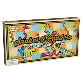Foto 1 | Juego de Mesa Schylling Snakes & Ladder- Venta Internacional