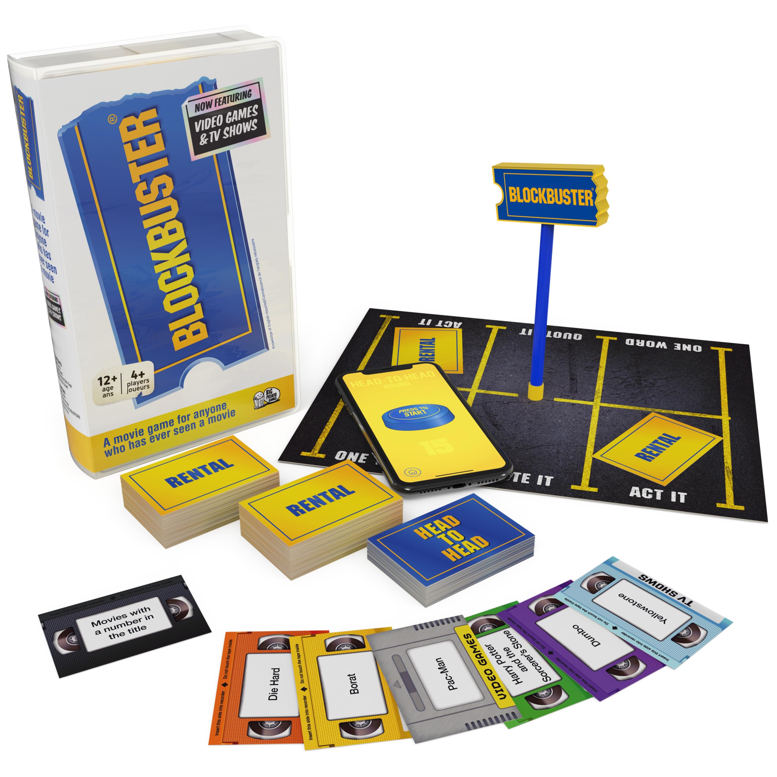 Foto 6 | Movie Party Game Spin Master The Blockbuster Game - Venta Internacional