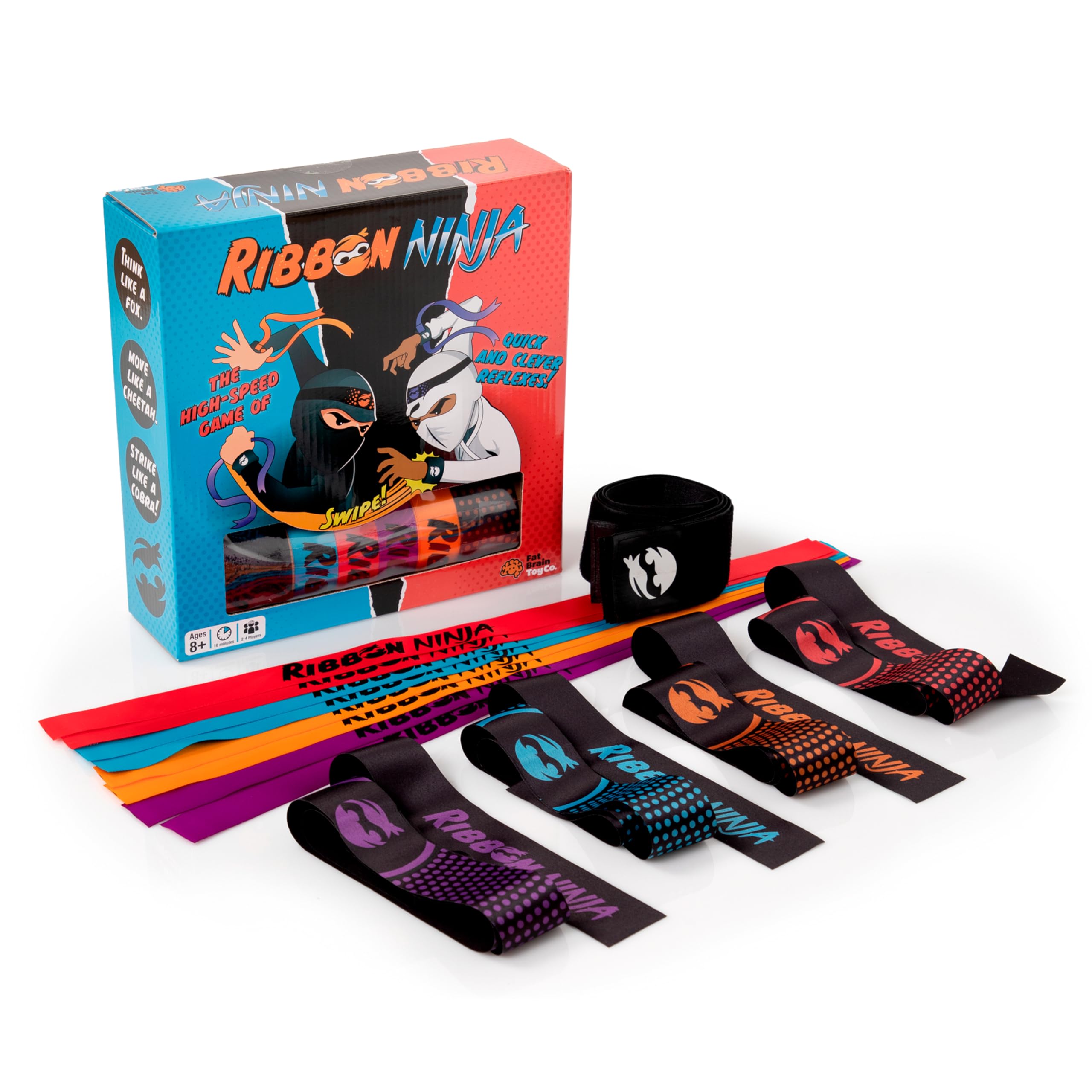 Juego de Fiesta Fat Brain Toys Ribbon Ninja - Venta Internacional