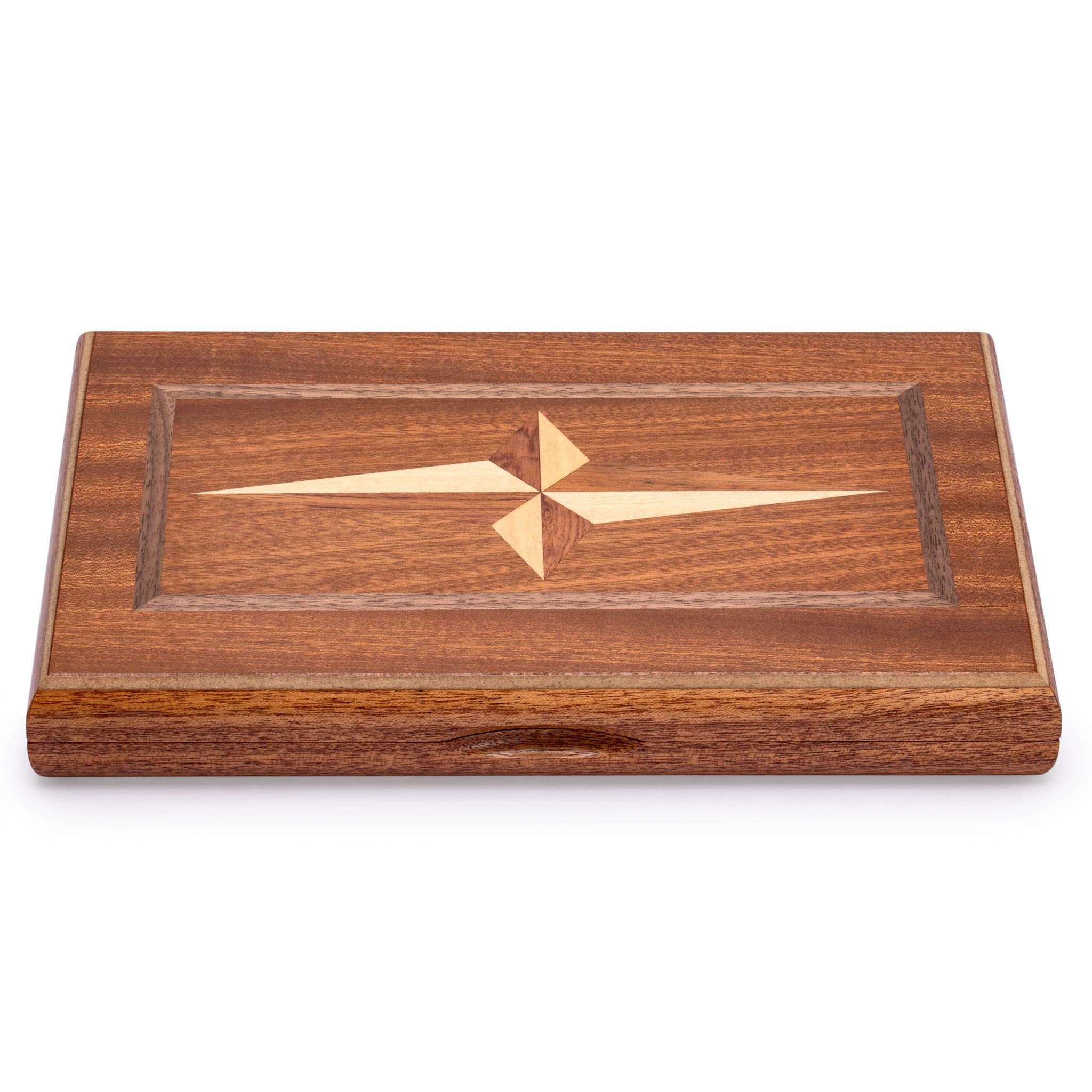 Foto 7 | Juego de Backgammon Yellow Mountain Imports Sentinel 28 Cm - Venta Internacional