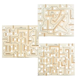Foto 4 | Laberinto de Madera Sterling Games con 3 Tablas - Venta Internacional.