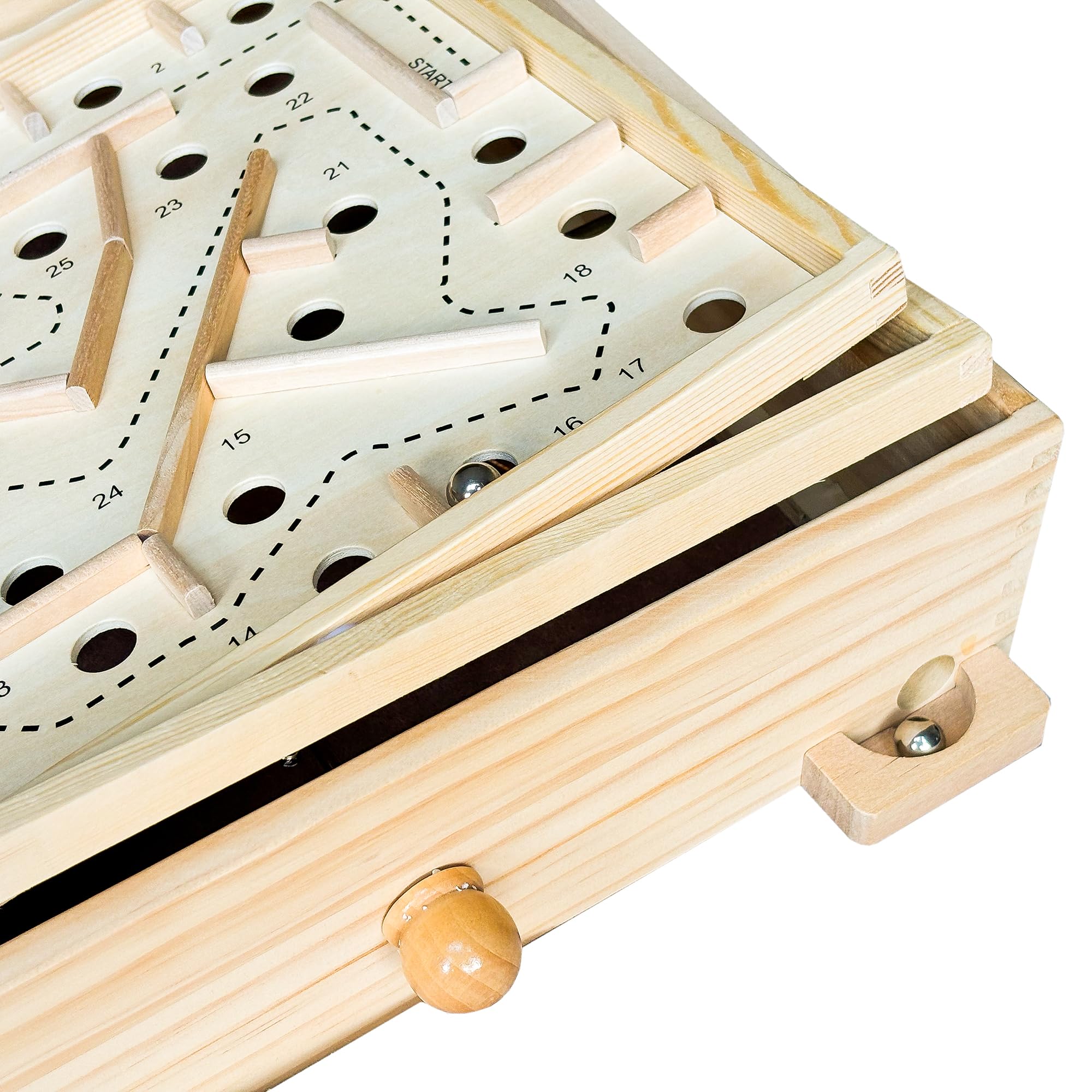 Foto 5 | Laberinto de Madera Sterling Games con 3 Tablas  - Venta Internacional.