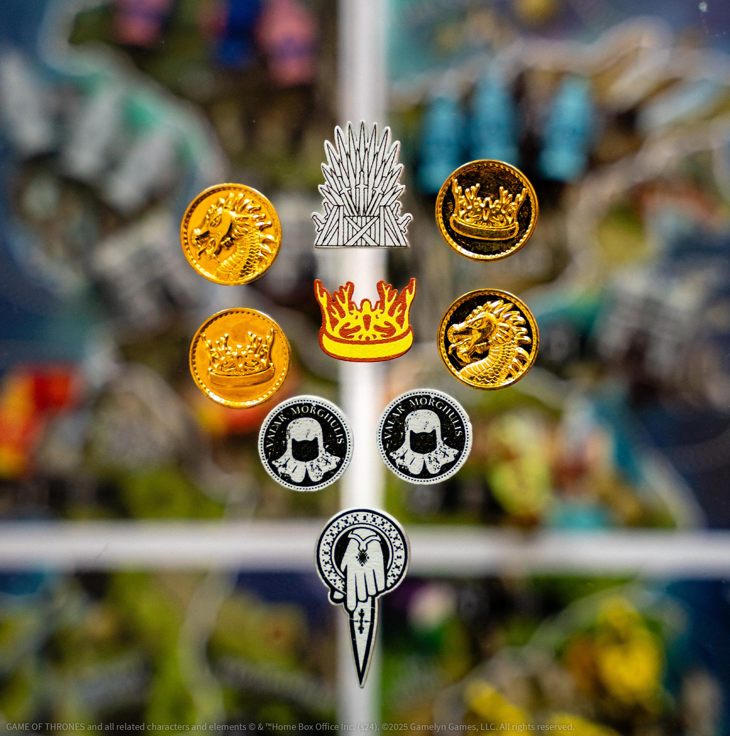 Foto 3 pulgar | Juego de Mesa Usaopoly Tiny Epic Game Of Thrones Strategy- Venta Internacional