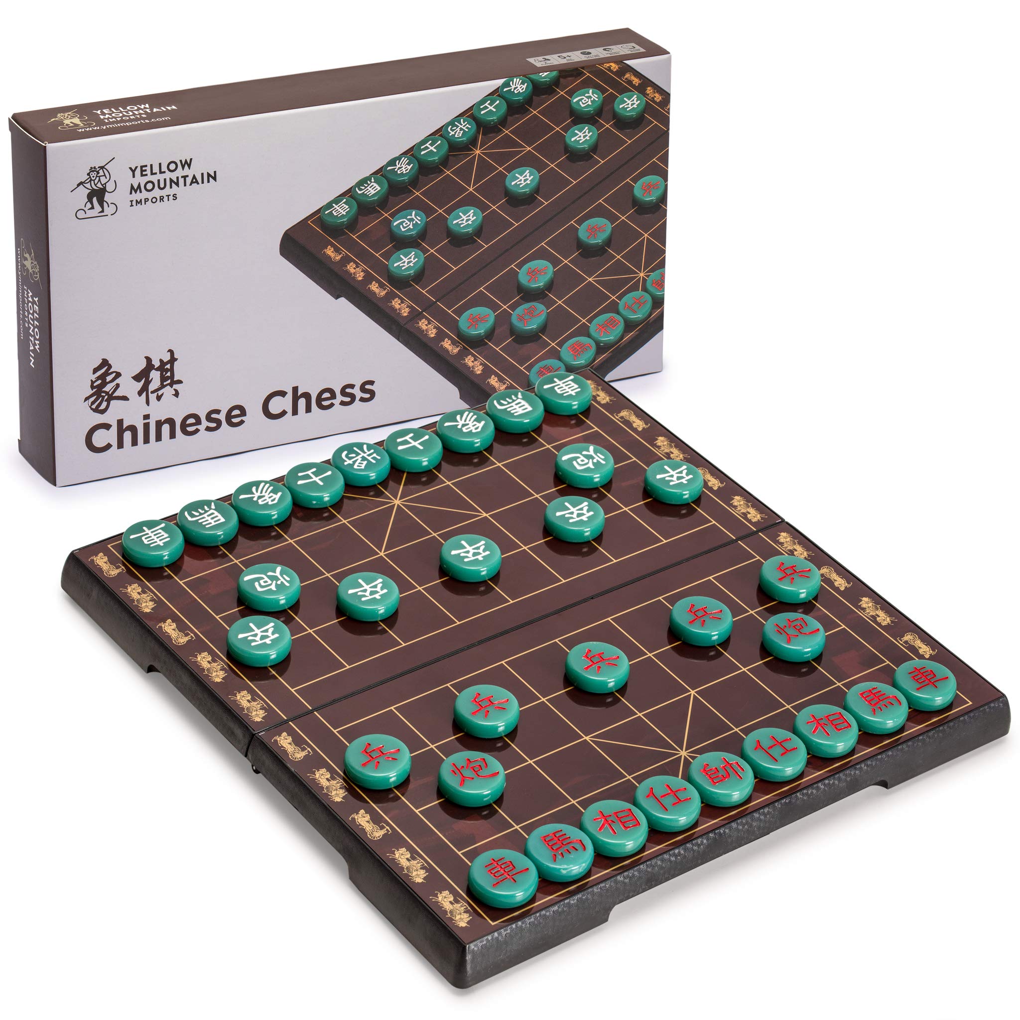 Foto 2 pulgar | Set de Viaje Magnético Chinese Chess Yellow Mountain Imports - Venta Internacional