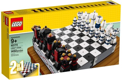 Foto 1 | Set De Ajedrez Lego Iconic 40174 Con 1400 Piezas Para 2 Jugadores - Venta Internacional.