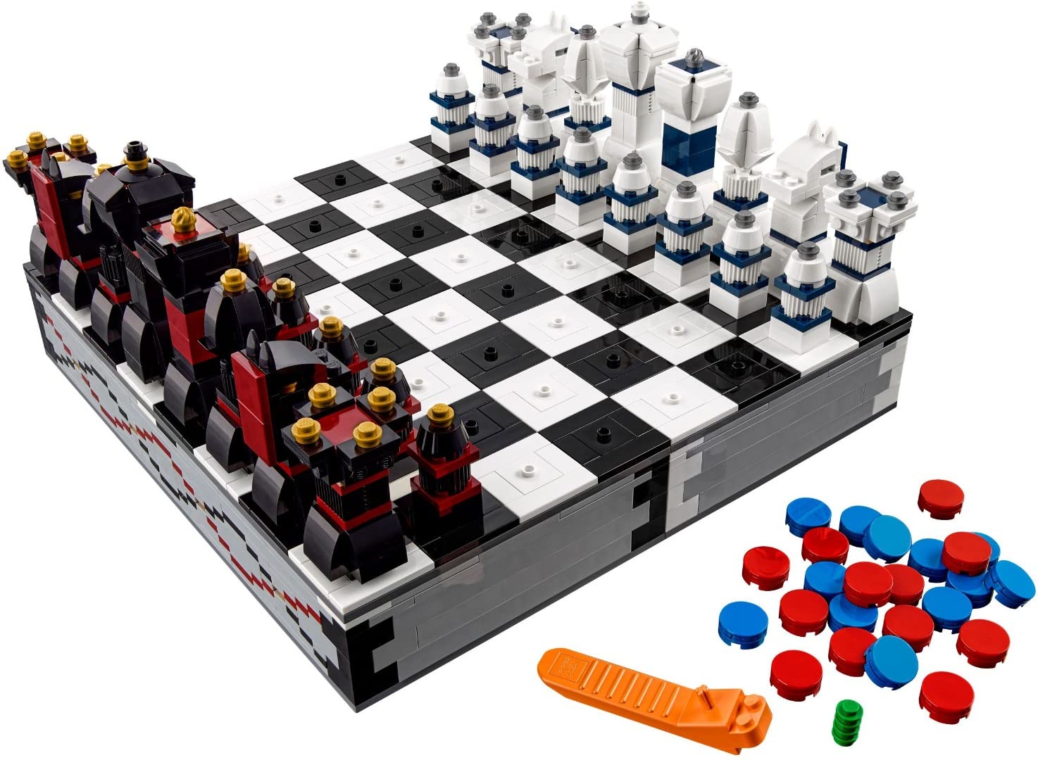 Foto 2 | Set De Ajedrez Lego Iconic 40174 Con 1400 Piezas Para 2 Jugadores - Venta Internacional.
