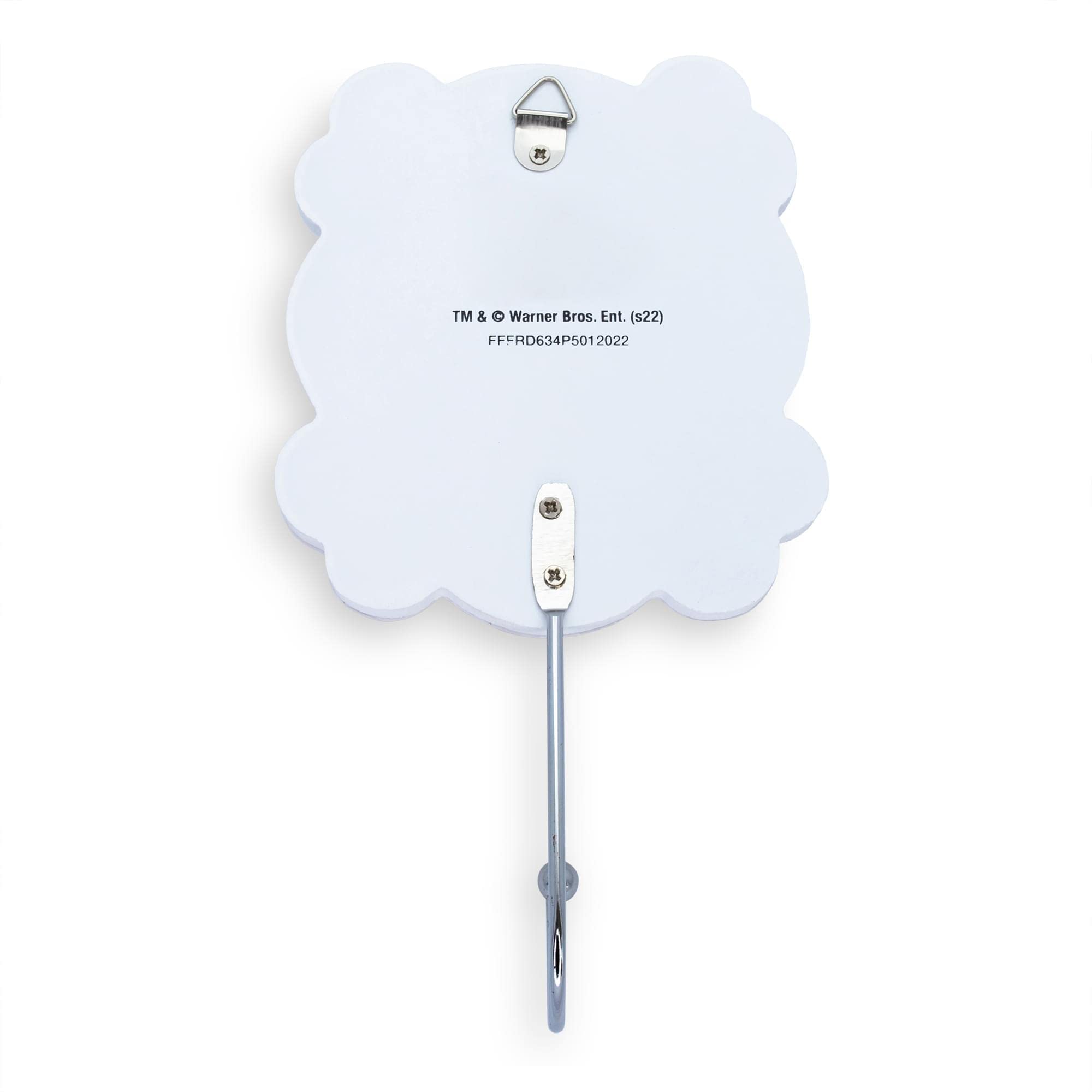 Foto 4 pulgar | Juego De 3 Ganchos De Pared Para Colgar Perchas, Diseño Plateado De Buffalo Friends - Venta Internacional.