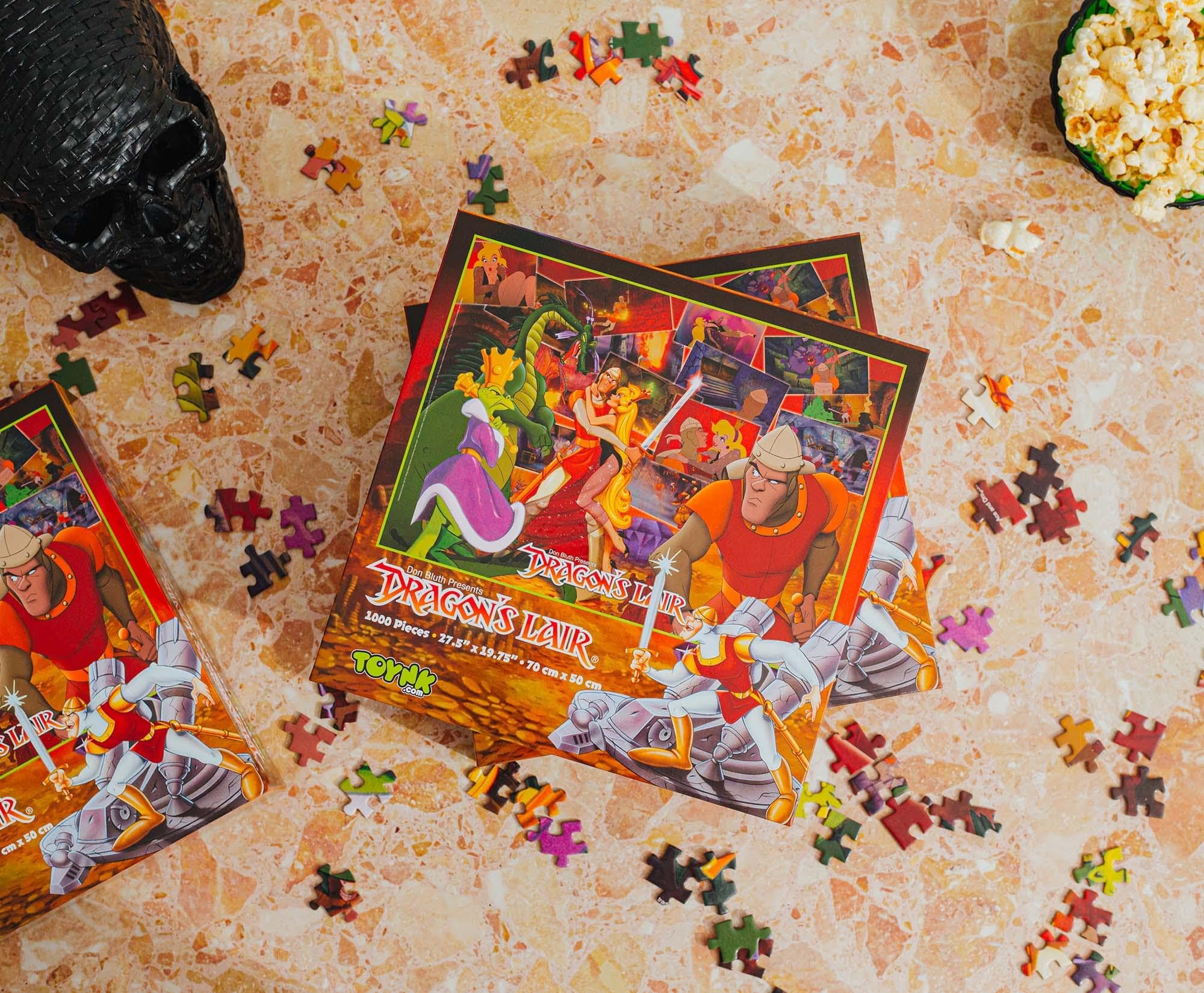 Foto 4 | Rompecabezas Toynk Dragon's Lair Collage 1000 Piezas - Venta Internacional.