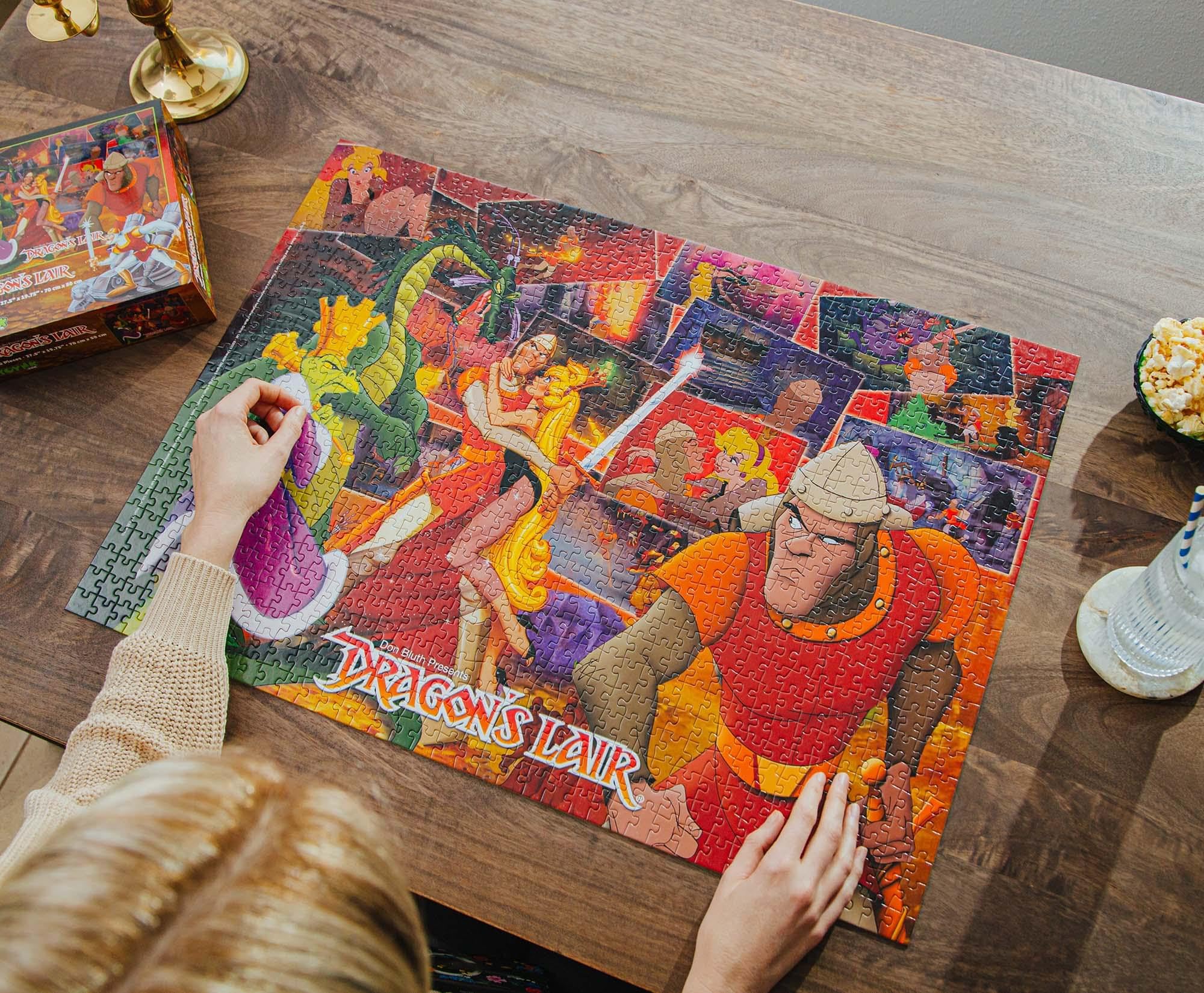 Foto 7 | Rompecabezas Toynk Dragon's Lair Collage 1000 Piezas - Venta Internacional.