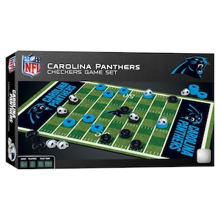 Foto 1 | Juego De Mesa Masterpieces Nfl Checkers Carolina Panthers - Venta Internacional.