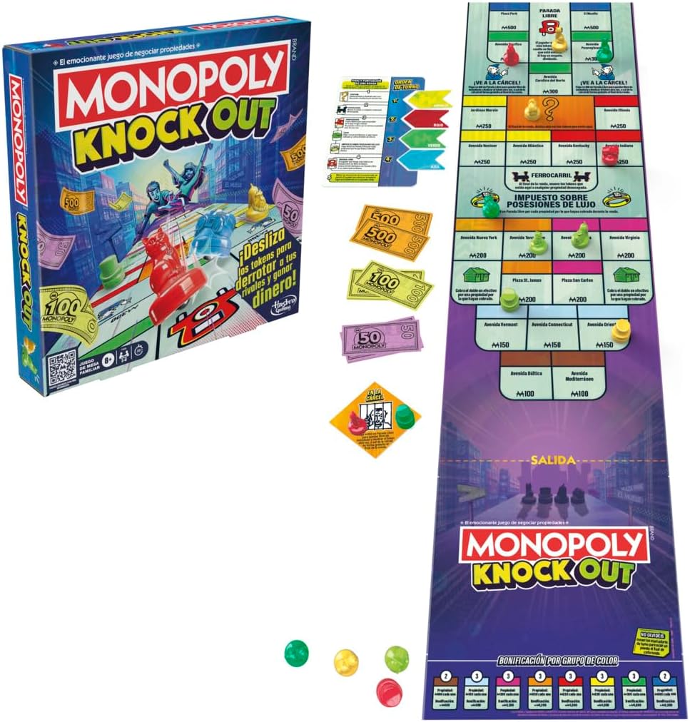 Monopoly Knockout Hasbro Gaming