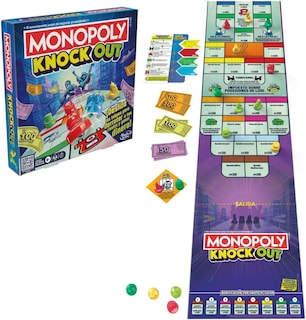 Foto 1 | Monopoly Knockout Hasbro Gaming