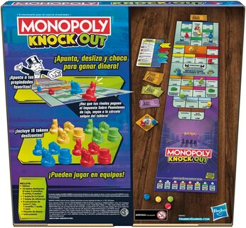 Foto 3 | Monopoly Knockout Hasbro Gaming