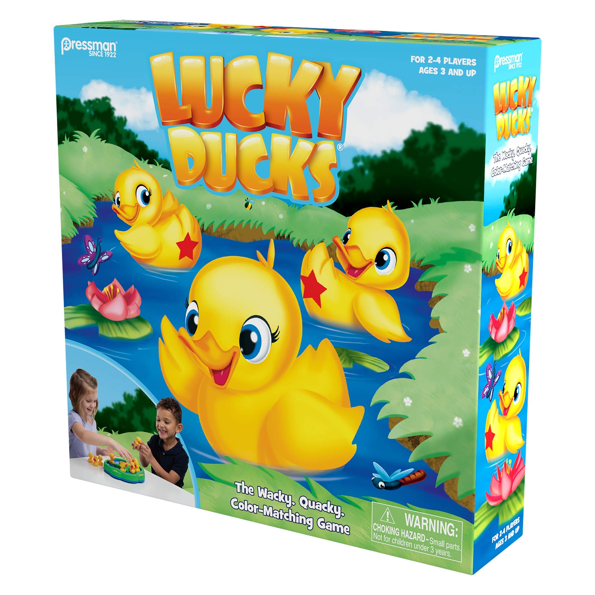 Foto 6 | Juego De Memoria Y Combinación Pressman Lucky Ducks 5 Years - Venta Internacional.