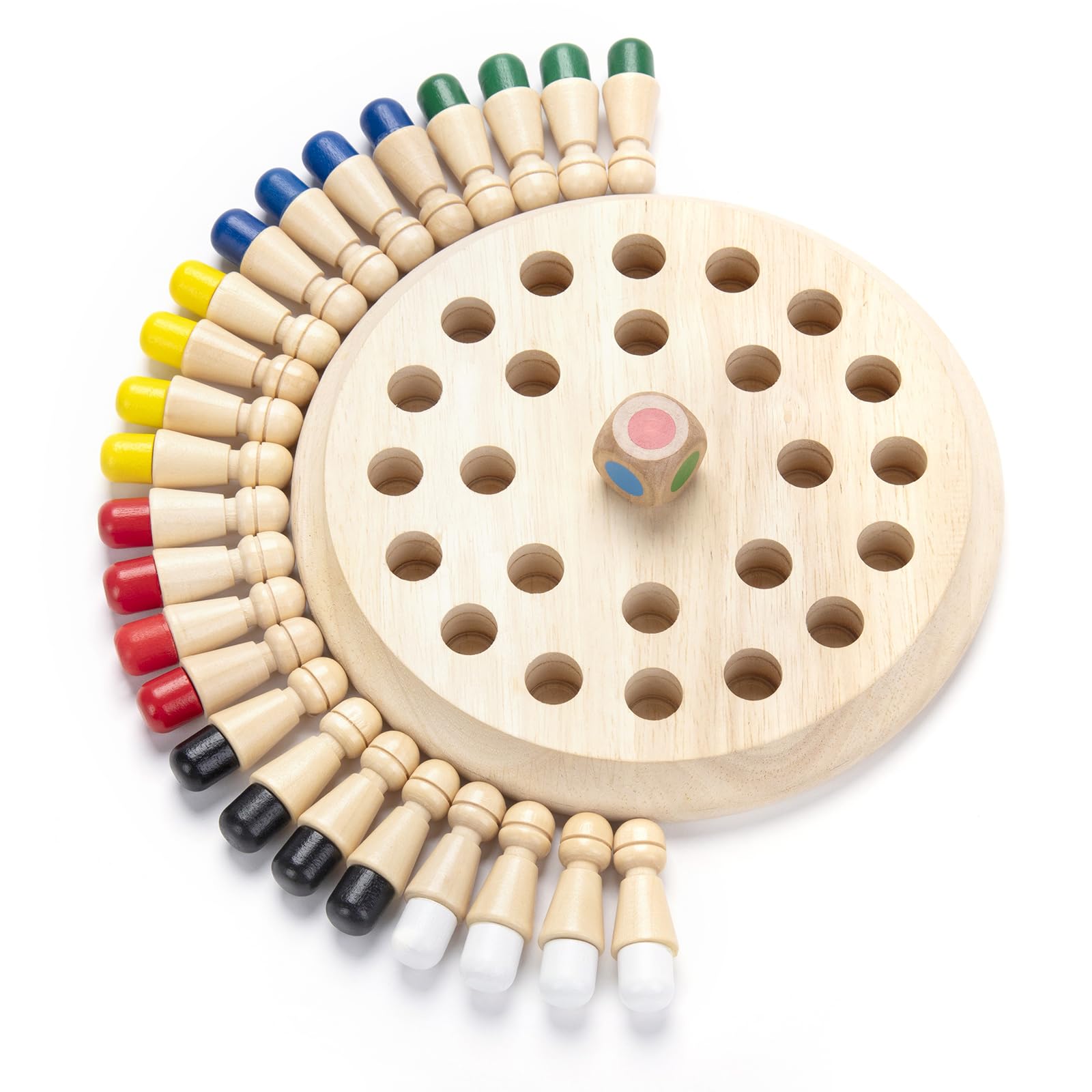 Foto 2 pulgar | Juego De Ajedrez Con Memoria Hirger Wooden Para Niños De Más De 3 Años - Venta Internacional.