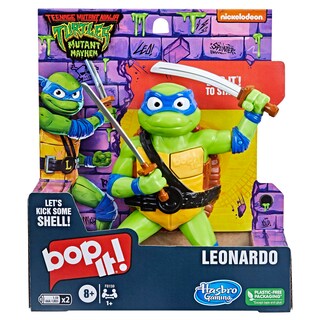 Foto 1 | Juego Hasbro Bop It! Edición Leonardo De Teenage Mutant Ninja Turtles - Venta Internacional.