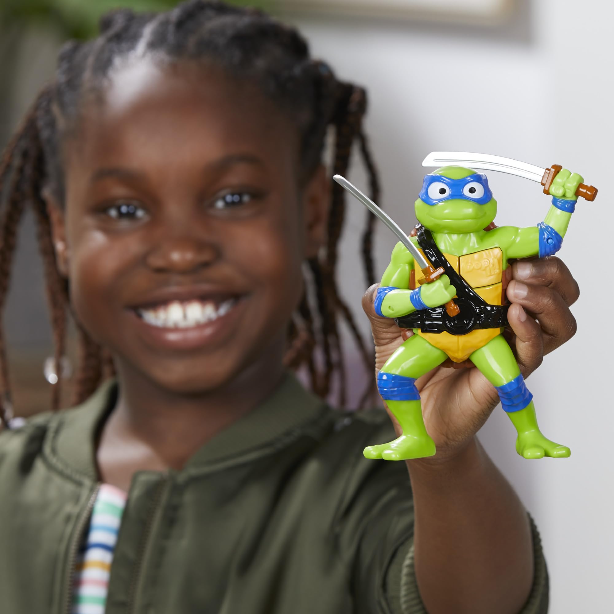 Foto 6 | Juego Hasbro Bop It! Edición Leonardo De Teenage Mutant Ninja Turtles - Venta Internacional.