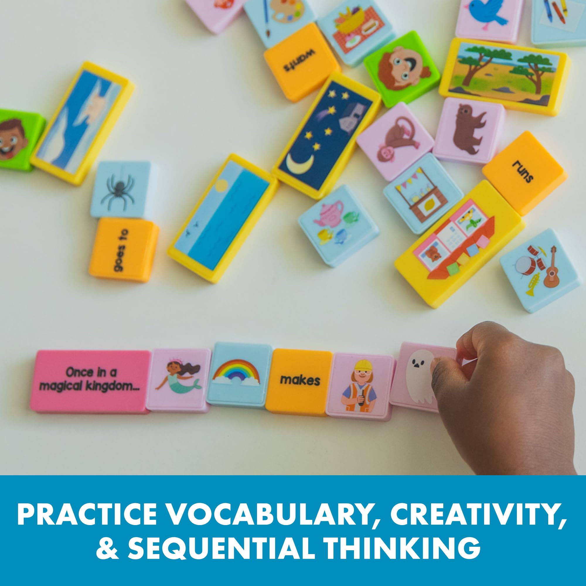 Foto 5 pulgar | Storytelling Dominoes Educational Insights Creative Story 3+ - Venta Internacional.