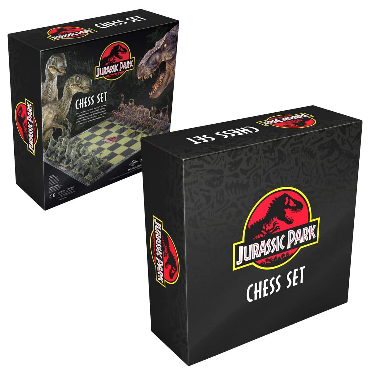 Foto 4 pulgar | Set De Ajedrez The Noble Collection Jurassic Park Con 32 Dinosaurios - Venta Internacional.
